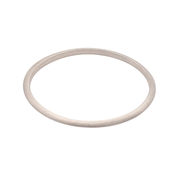 Silver Silhouette Circular Bangle