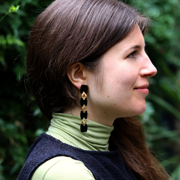DUALITY Reflection Earrings by Shirani Fernando