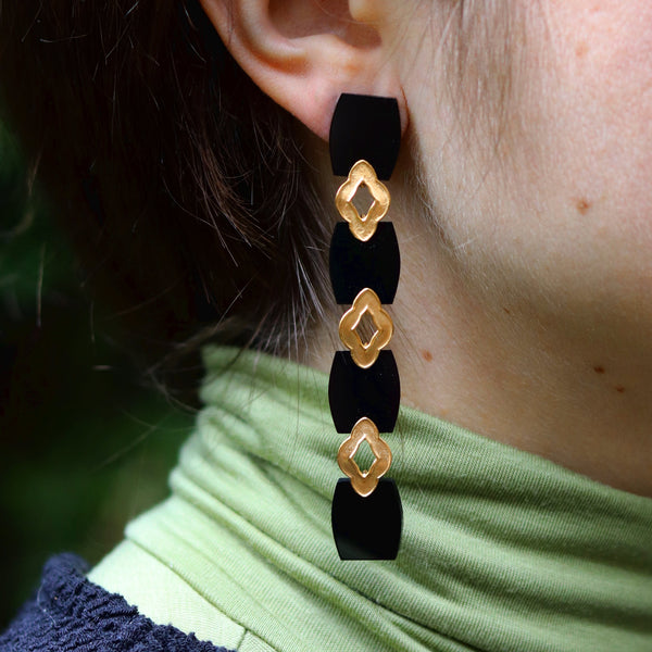 DUALITY Reflection Earrings by Shirani Fernando