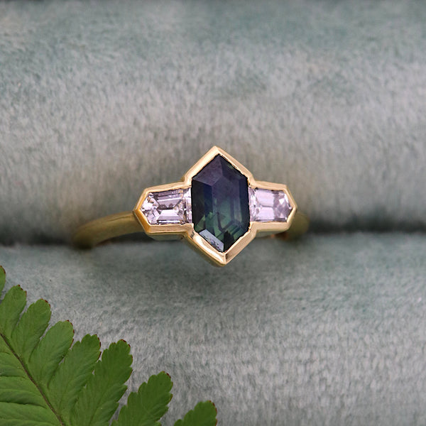 Starlet Sapphire Ring