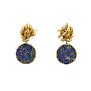 DUALITY Acini Lapis Drop Earrings by Susi Hines