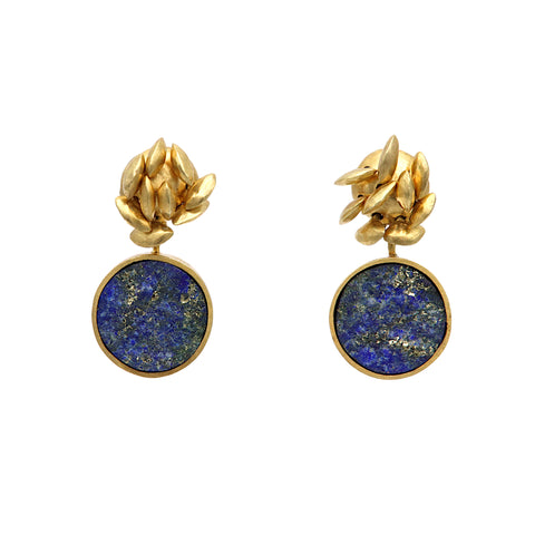 DUALITY Acini Lapis Drop Earrings by Susi Hines