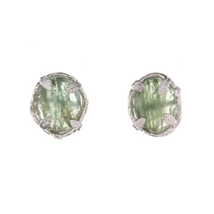 Botanical Nest Kyanite Stud Earrings