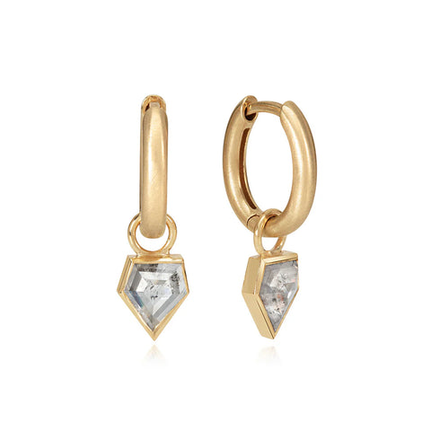 Mahal Ice Diamond Hoops