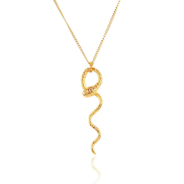 Wavy Snake Necklace