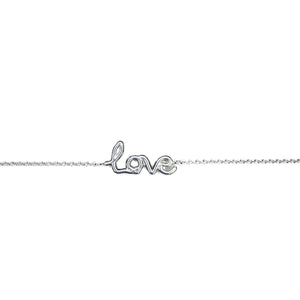 Silver LOVE Bracelet