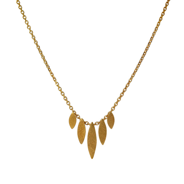 Gold Icarus Graduated Necklace