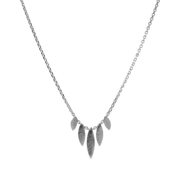 Silver Icarus Graduated Necklace