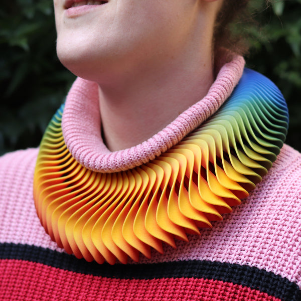 Rainbow Quiver Necklace