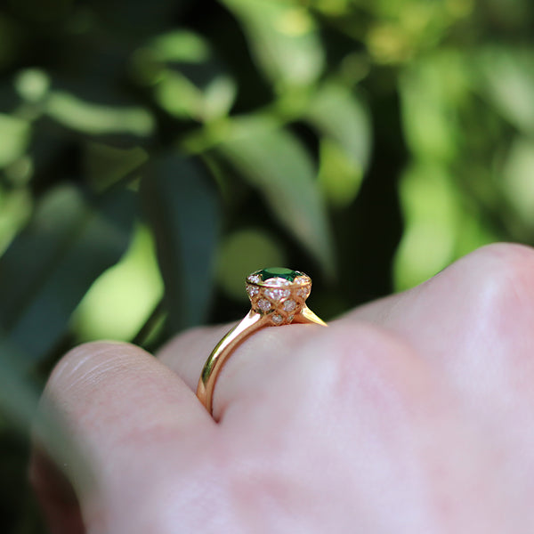 Tesoro Emerald Ring