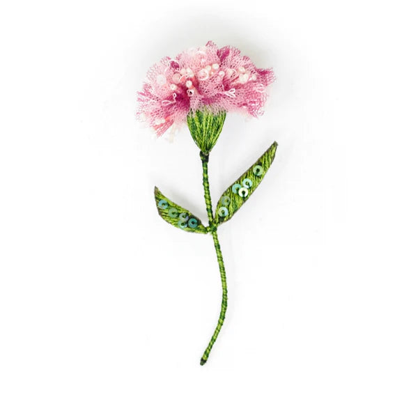 Carnation brooch cheap