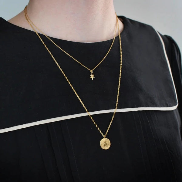 Gold Mini Star Necklace