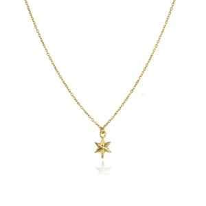 Gold Mini Star Necklace