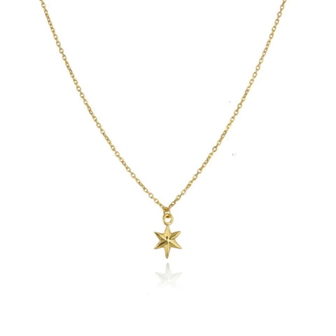 Gold Mini Star Necklace