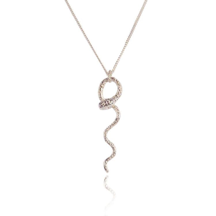 Wavy Snake Necklace